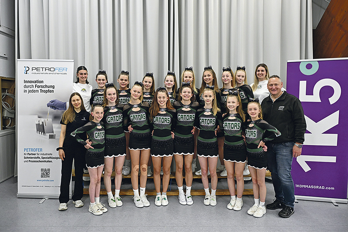 Cheerleaders Gators Revolt von Eintracht Hildesheim