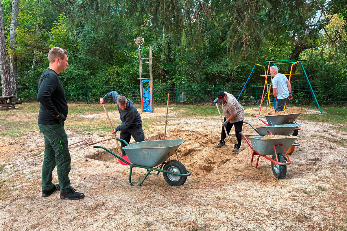 Nach mehreren Jahren Planung wird die Erneuerung jetzt sichtbar.