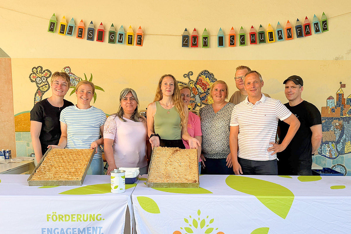Förderverein unterstützt Einschulung 2026.