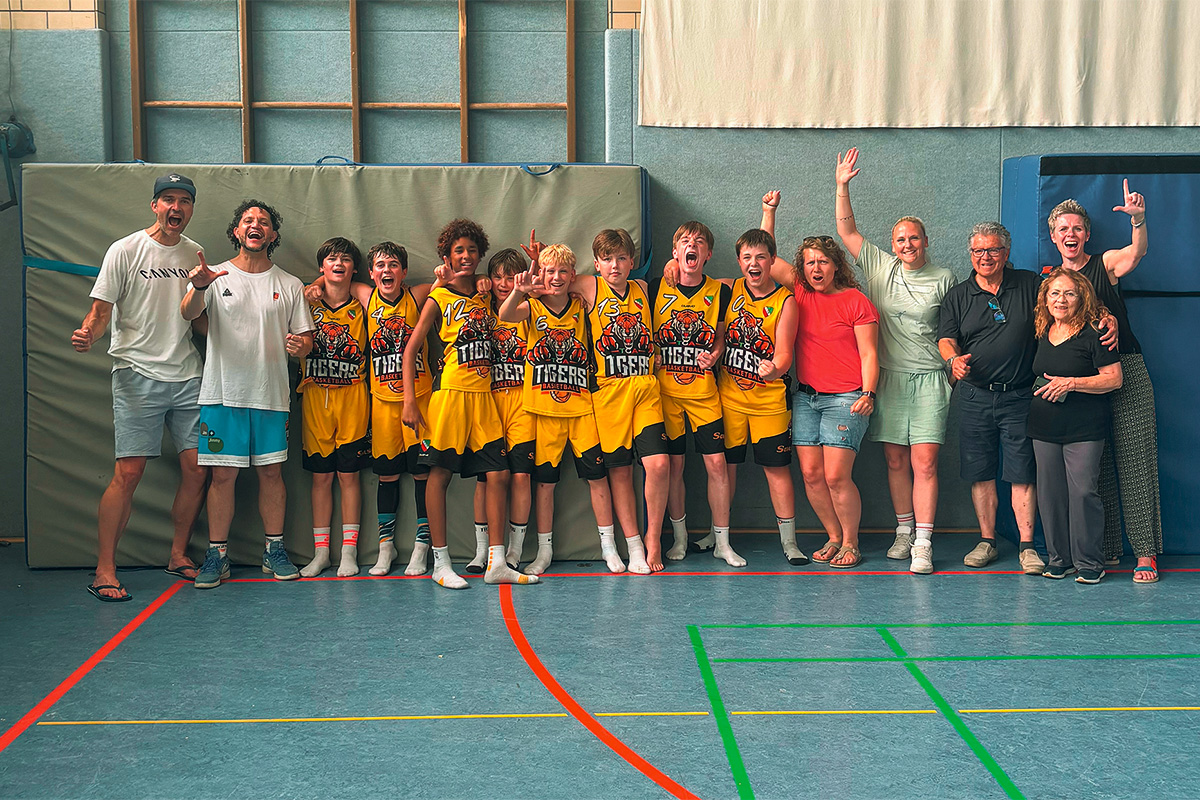 U14 der TGA Tigers Garmissen-Ahstedt