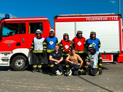 Nordassel FFW Wettkampfgruppe Landesentscheid.