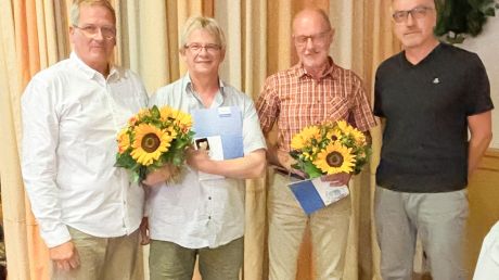 Von rechts: Dr. Stefan Rössig, Dr. Thomas Fleige, Thomas Kramm und Andreas Krause.