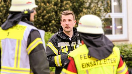Kai von Bechtold, der Ortsbrandmeister der Freiwilligen Feuerwehr Wendhausen, war bei dem Brandeinsatz als Einsatzleiter vor Ort.