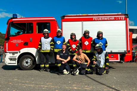 Nordassel FFW Wettkampfgruppe Landesentscheid.