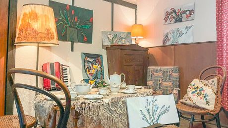 Kunst-Erzähl-Café im KULTSaal