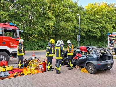 Feuerwehrausbildung in Technischer Hilfe der Freiwilligen Feuerwehr Lengede