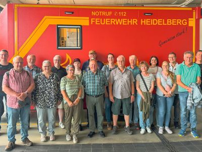 Feuerwehr Kemme verbrachte ein schönes Wochenende in Heidelberg