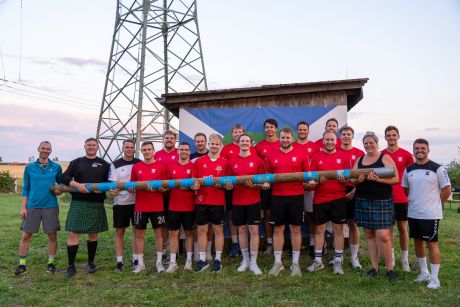 Handballer des MTV Groß Lafferde zu Gast bei den Highlander „MacWidukind“ in Adenstedt.