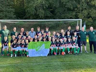 Fußballschule von Hannover 96 gastierte im Giesener Waldstadion.