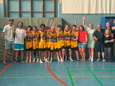 U14 der TGA Tigers Garmissen-Ahstedt