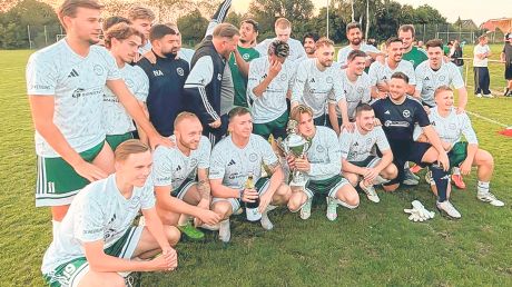 Siegerehrung Herren – GW Vallstedt.